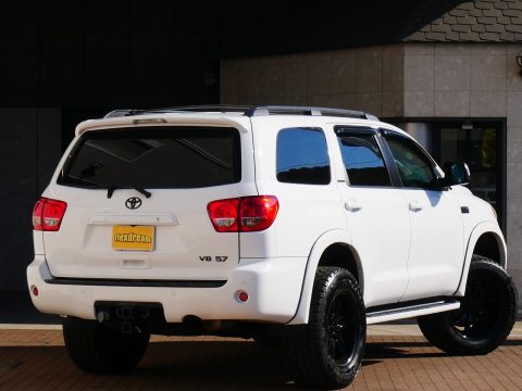 2008 USトヨタ　逆輸入車　逆車　北米トヨタ　セコイア　大型　SUV 　リフトアップ　新車並行　ワイドフェンダー　オバフェン　SEQUA(1)